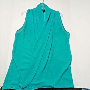 Zury Free Size Green Sheer Cover. Coastal Chic Night Out 38ins Long Cover.